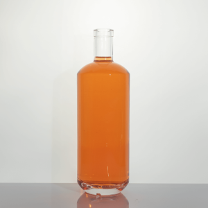 Factory direct sales 1000ml Absolut Vodka original glass bottles with clear printing