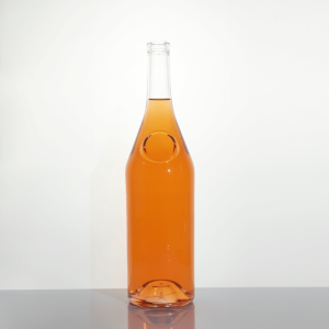 Wholesale 1000ml empty vodka glass bottles