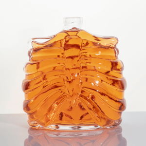 Factory Price Custom Round Glass Liquor Whisky Bottle Vodka Bottle