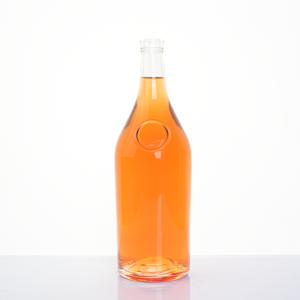 1000Ml Vodka Bottle Wine Liquor Glass Bottle Gin Bottles With Cork